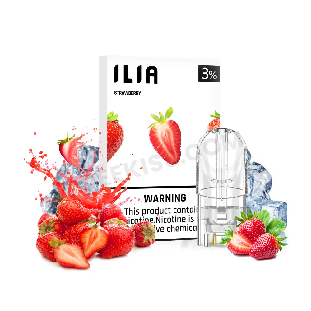 【升級版口味推薦】哩亞ILIA煙彈傾心草莓