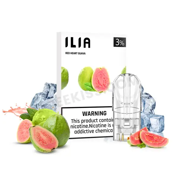 【升級版口味推薦】哩亞ILIA煙彈紅心芭樂