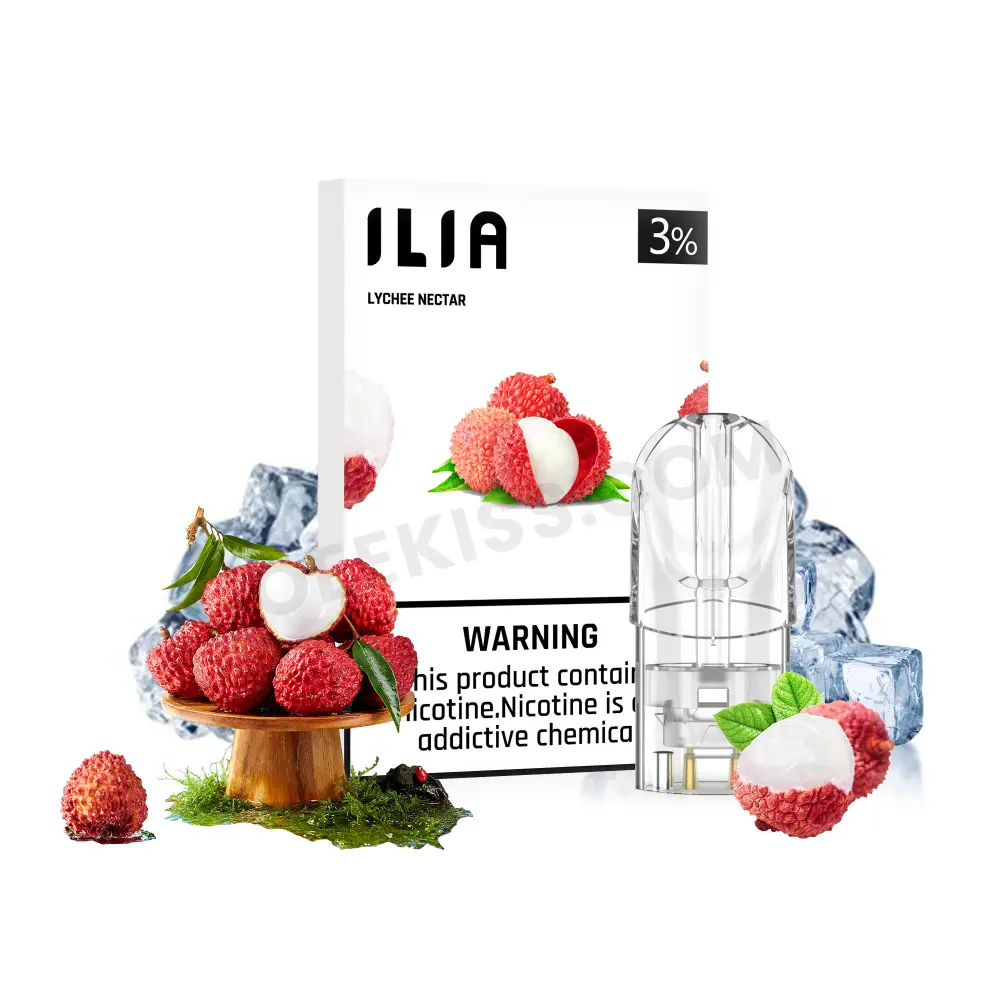 【升級版口味推薦】哩亞ILIA煙彈荔枝甘露