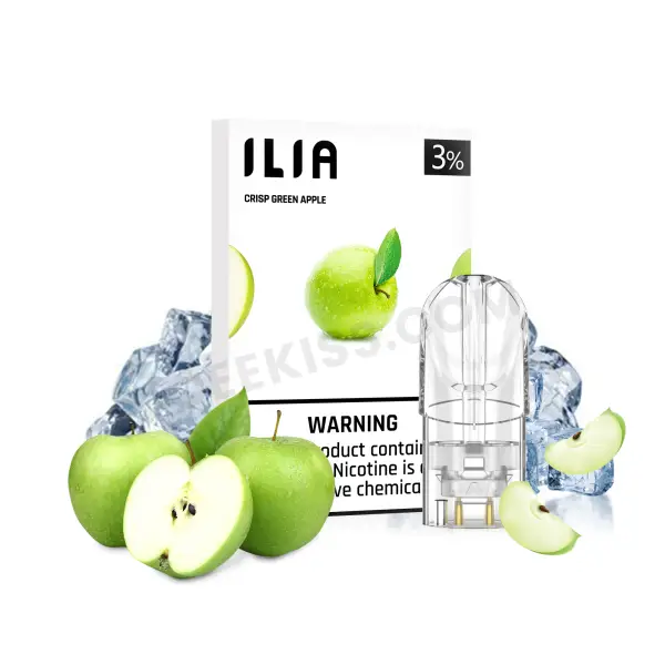 【升級版口味推薦】哩亞ILIA煙彈脆青蘋果