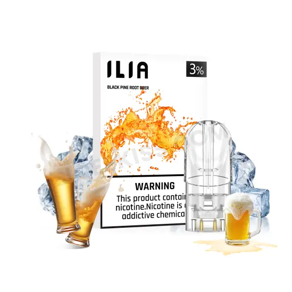 【升級版口味推薦】哩亞ILIA煙彈黑松沙士