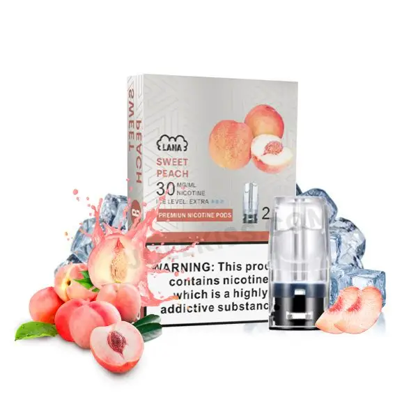 LANA電子煙煙彈水蜜桃
