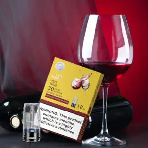 LANA電子煙3顆煙彈紅酒