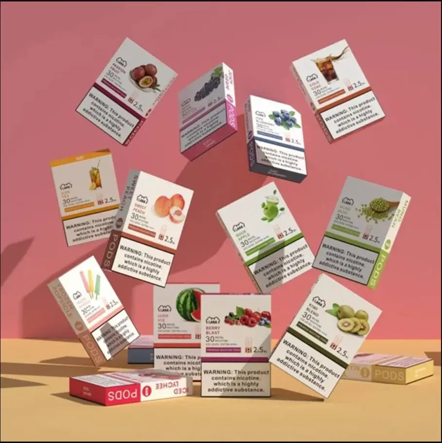 LANA電子煙3顆煙彈哈密瓜