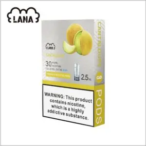 LANA電子煙3顆煙彈哈密瓜