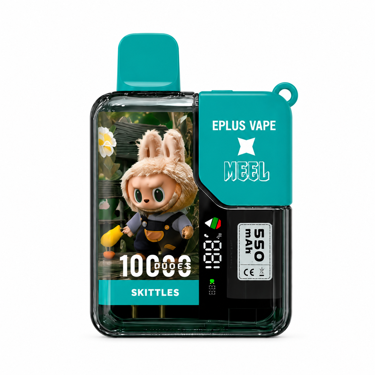 (新款)MEEL 10,000Puffs啦布布聯盟款拋棄式電子煙-彩虹糖