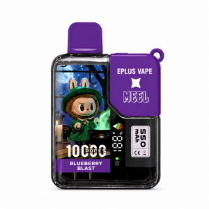 (新款)MEEL 10,000Puffs啦布布聯盟款拋棄式電子煙-藍莓爆炸
